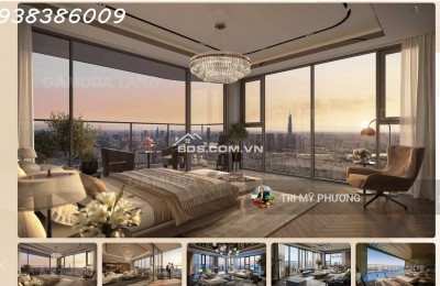 Eaton Park - bán căn 2PN - chỉ 3 tỷ 545 công chứng ngay - view pháo hoa Q1 - Tháp A5.1x.07